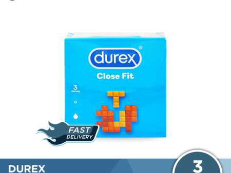 Kondom Durex Close Fit - Isi 3 Online Hot Sale