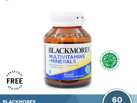 Blackmores Multivitamin & Minerals - Isi 60 Tablet For Sale