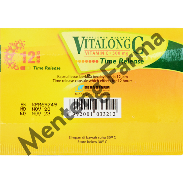 Vitalong C 4 Kapsul - Suplemen Vitamin C Daya Tahan Tubuh For Sale