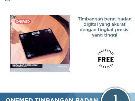 Timbangan Badan Digital Onemed EB 5670 - Timbangan Badan Digital For Cheap