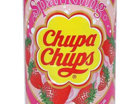 SODA ALLA FRAGOLA E PANNA CHUPA CHUPS 345 ml Online now