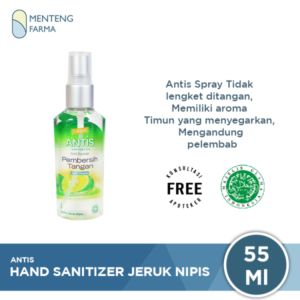 Antis Hand Sanitizer Spray 55 ML Online now