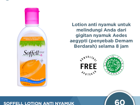 Soffell Lotion Wangi Kulit Jeruk 60 Gr - Lotion Anti Nyamuk Cheap