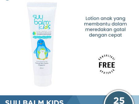 Suu Balm Kids Dual Rapid Itch Relieving & Restoring Moisturiser 25 mL - Pelembab Kulit Kering dan Sensitif Hot on Sale