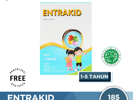 Entrakid Vanila 185 Gram - Susu Penambah Nafsu Makan Anak For Cheap