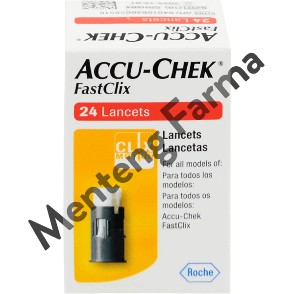 Accu-Chek Fastclix 24 Lancets - Jarum Lancet Sekali Pakai on Sale