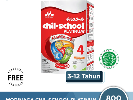 Morinaga Chil School Platinum Madu 800 Gr - Susu Pertumbuhan Anak 3-12 Tahun For Sale