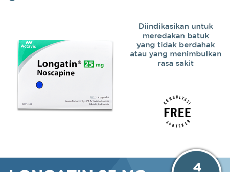 Longatin 25 mg 4 Kapsul Online