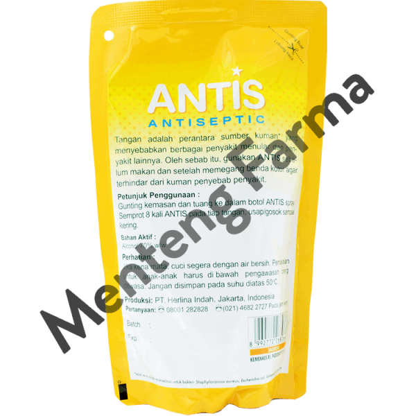 Antis Pouch Refill Jasmine Tea 200 mL - Pembersih Tangan Anti Kuman Online Hot Sale