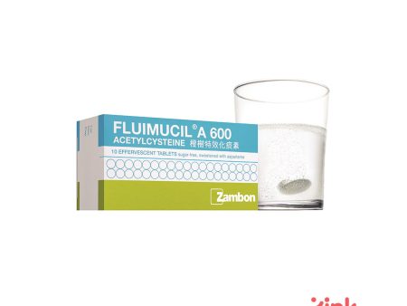 Fluimucil Effervescent Tablets 600mg 10s Hot on Sale