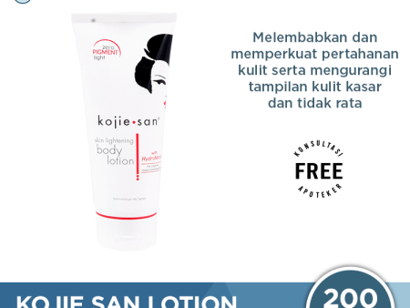 Kojie San Body Lightening Lotion 200gr - Melembabkan dan Mencerahkan Kulit For Sale