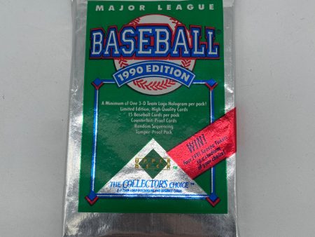 1990 MLB Major League Baseball Single Card Pack 15 Cards Sealed on Sale