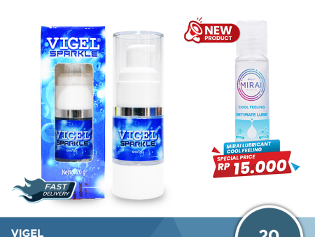 Vigel Sparkle Lubricating Gel 20 Gram - Pelumas Vigel Sparkle Online Sale