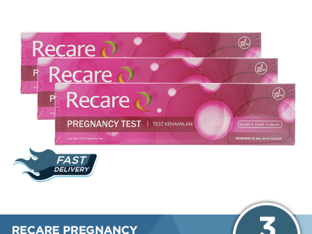 Recare Pregnancy Test Midstream Bundling 3 Pcs Fashion