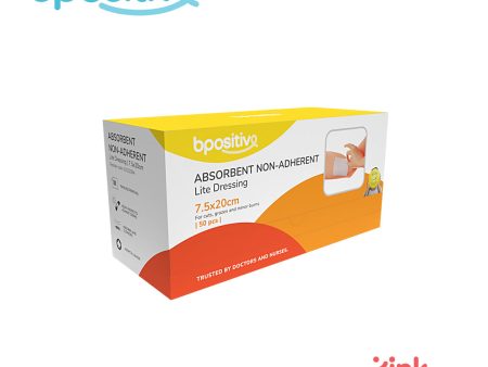 BPositive Lite Absorbent Non-Adherent Dressing (7.5 x 20cm) Sale