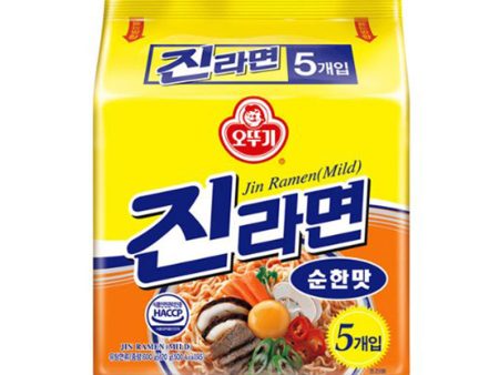 JIN RAMEN PICCANTE MEDIO 5 PZ 600 GR Supply