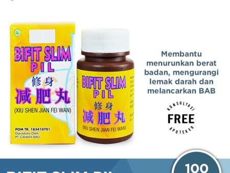 Bifit Slim Pil (Xiu Shen Jian Fei Wan) - Obat Penurun Berat Badan For Discount