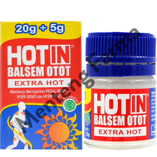 Hot In Balsem Otot Extra Hot - Pereda Pegal Linu dan Nyeri Sendi Discount