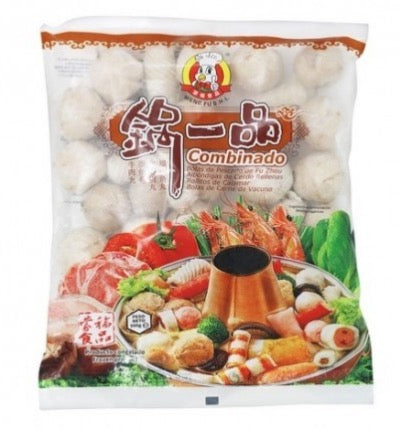 POLPETTE MISTE CARNE PESCE SURGELATE PER HOT POT 500 GR Supply