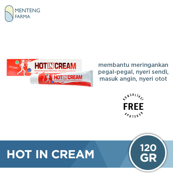 Hot In Cream 120 Gr - Pereda Nyeri Otot dan Sendi Fashion