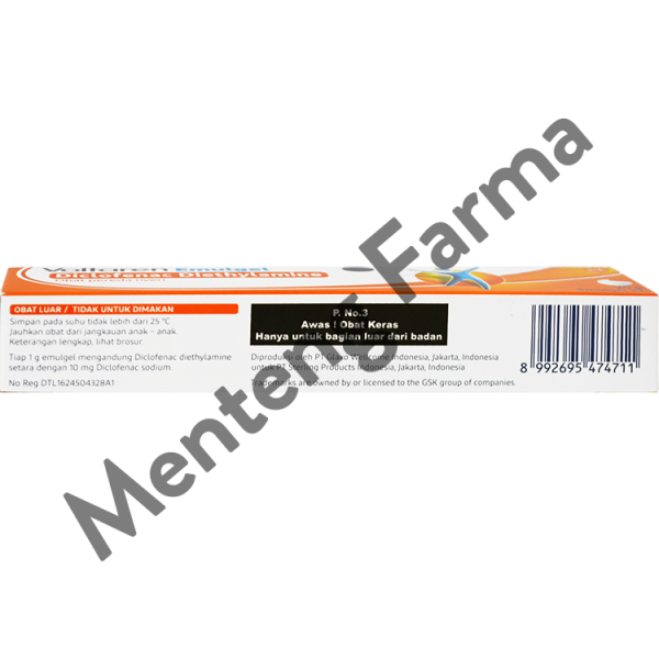 Voltaren Emulgel 20 Gr - Pereda Nyeri Otot dan Keseleo Supply