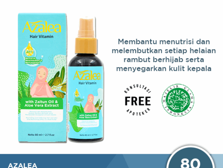 Azalea Hair Vitamin 80 ML - Menutrisi dan Melembutkan Rambut Sale