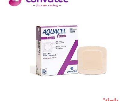 Aquacel Foam Adhesive Dressing 10cm x 10cm Online Sale