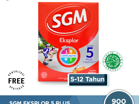 SGM Eksplor 5 Plus Madu 900 Gram - Susu Pertumbuhan Anak Usia Sekolah Supply