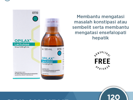 Opilax Sirup 120 mL - Obat Sembelit dan Wasir For Sale