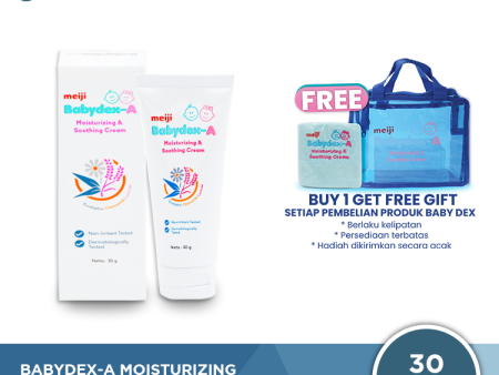 Babydex-A Moisturizing & Soothing Cream 30 Gr - Krim Pelembap Kulit Bayi Cheap