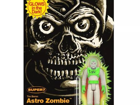 Astro Zombie Super7 Reaction Glows in the Dark Figure on Sale