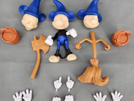 Disney Ultimates Sorceror s Apprentice Mickey Mouse Action Figure Prototype Fashion