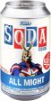 All Might Funko Soda Common Opened My Hero Academia Hot on Sale