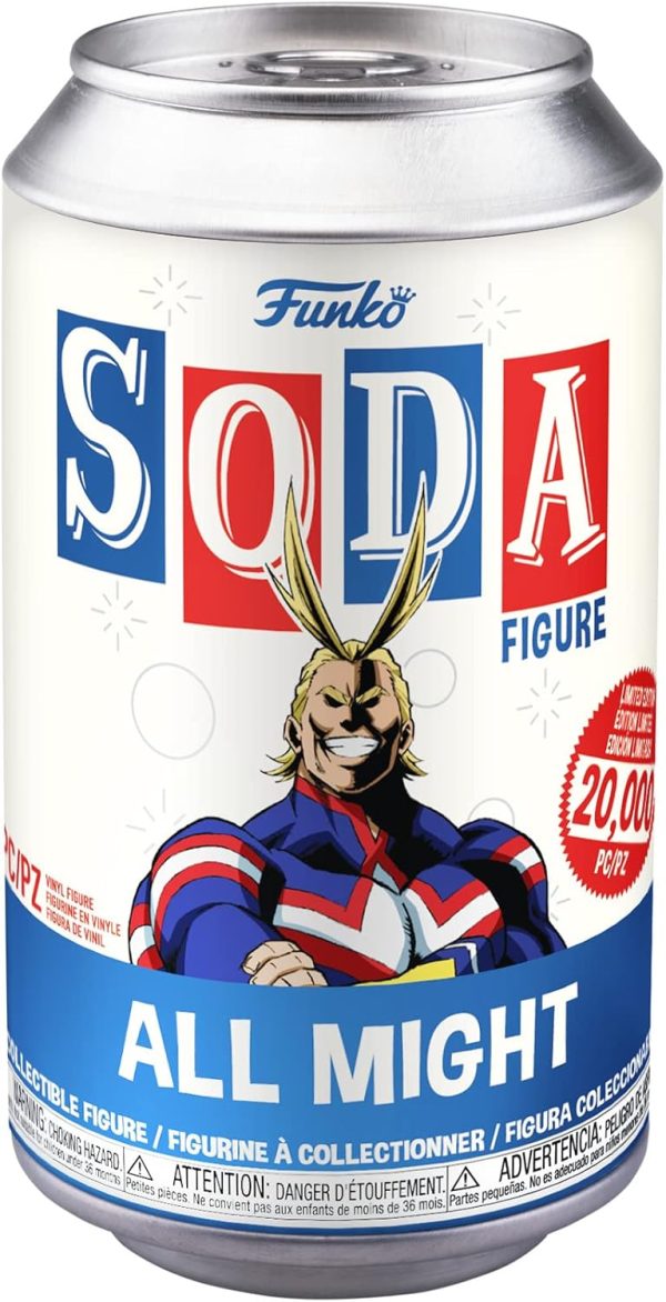 All Might Funko Soda Common Opened My Hero Academia Hot on Sale